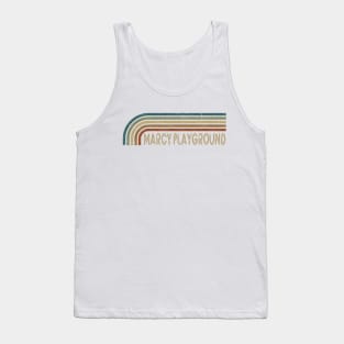 Marcy Playground Retro Stripes Tank Top